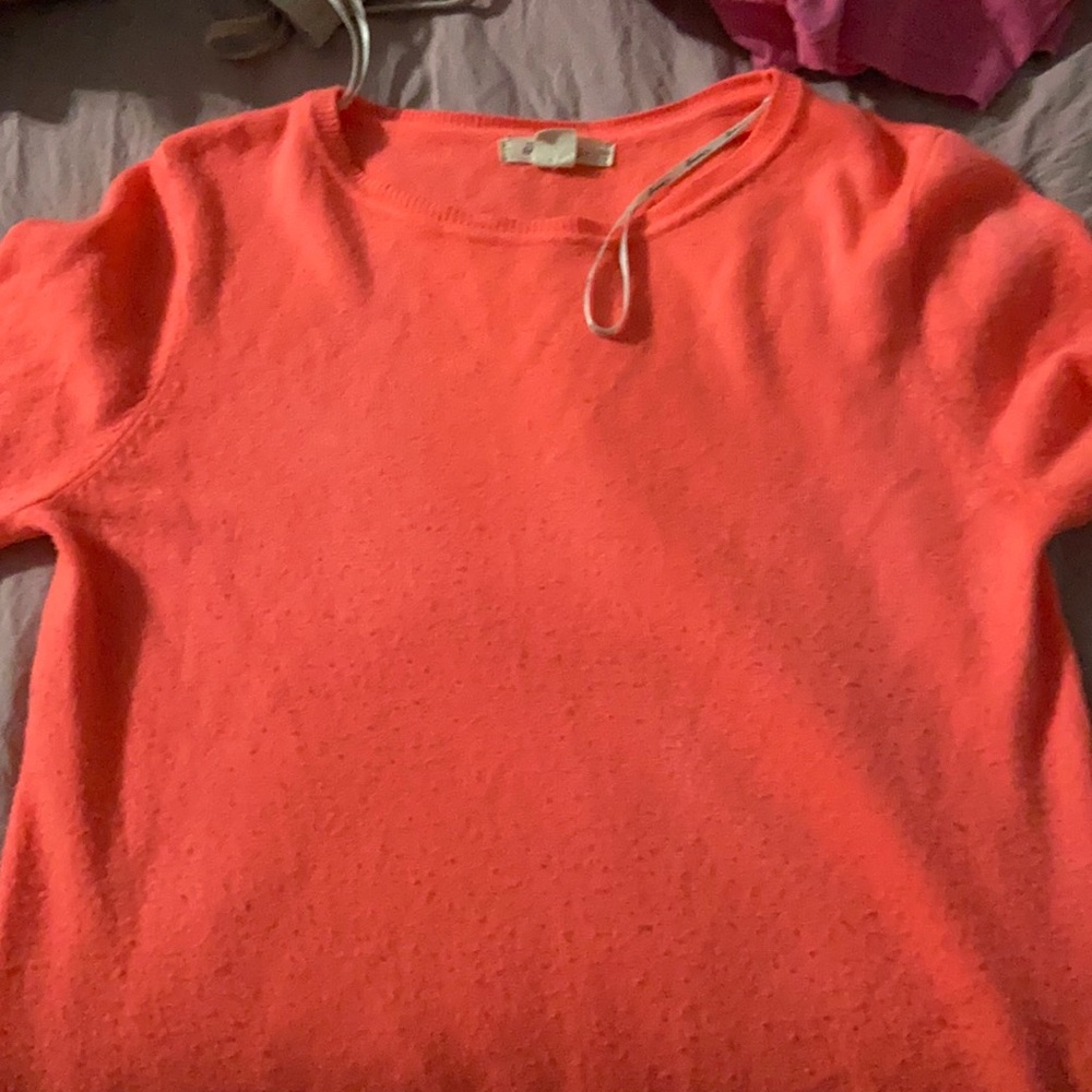 Forever 21 Tangerine Sweater